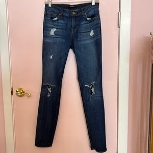 JBrand jeans, distressed